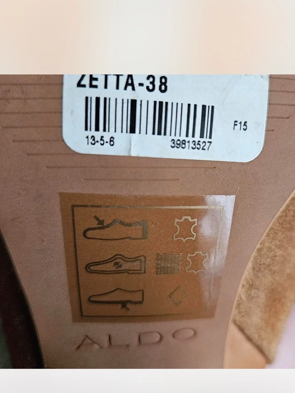 ALDO Zetta-38 Brown Suede & Leather Knee-High Block Heel Boots – EU 38 us 7/12
